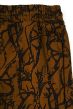 "VINES AND THORNS" 7 POCKET LOUNGE PANTS IN RUST