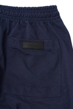 PIQUE HOUSE SHORTS IN NAVY