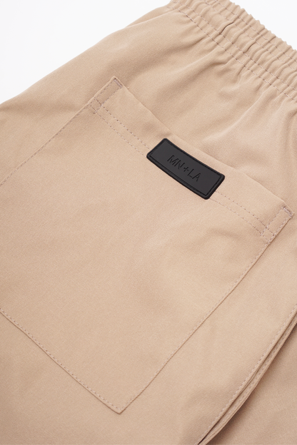 CHAMPAGNE TWILL LOUNGE PANTS
