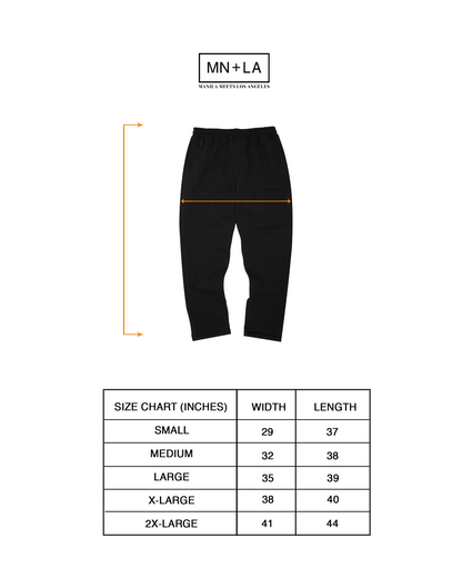 ROGUE SPLIT WIDE PANTS  IN ANTHRACITE