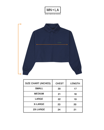 LONGSLEEVE POLO SHIRT IN NAVY