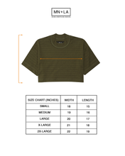 CROPPED MOCK NECK IN OLIVE