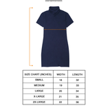 POLO DRESS IN NAVY
