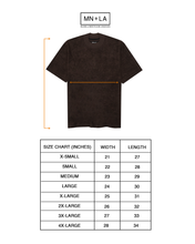 TOWEL TERRY OVERSIZED TEE IN WOOD