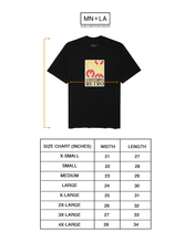 CONTEMPO RETRO "FREQUENCY" TEE IN ANTHRACITE