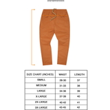 ALL WEATHER LOUNGE PANTS IN RUST