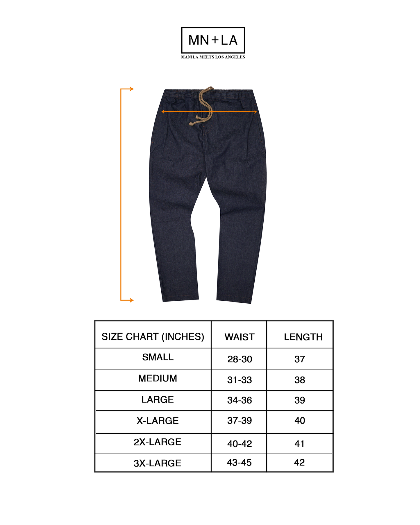 DENIM LOUNGE PANTS