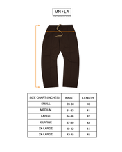 WAFFLE WEAVE PLEATED WIDE LOUNGE PANTS IN WOOD
