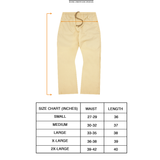 SHINOBI BOOTCUT LOUNGE PANTS IN BONE
