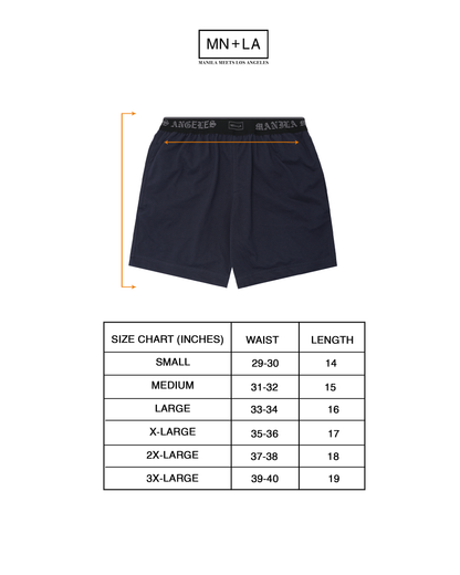TRAINING SHORTS IN NAVY