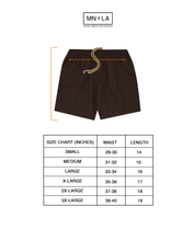LINEN PLEATED HOUSE SHORTS IN WOOD