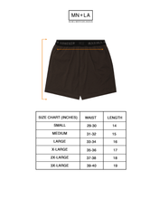 TRAINING SHORTS IN WOOD