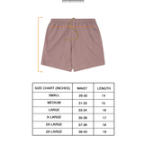 PIQUE HOUSE SHORTS IN MAUVE