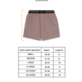 TRAINING SHORTS IN MAUVE