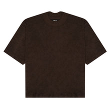 TOWEL TERRY MOCK NECK TEE V3 LITE IN WOOD
