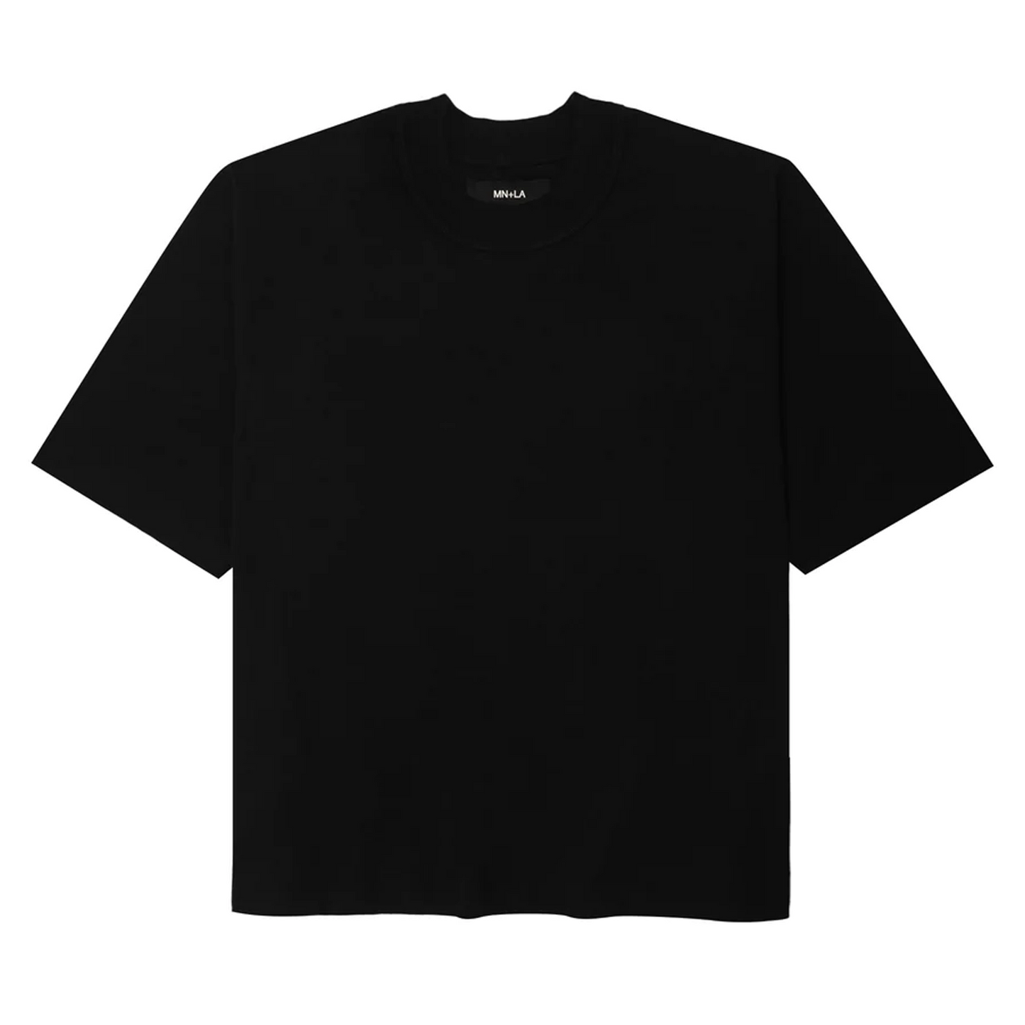 MOCK NECK TEE V3 IN ANTHRACITE