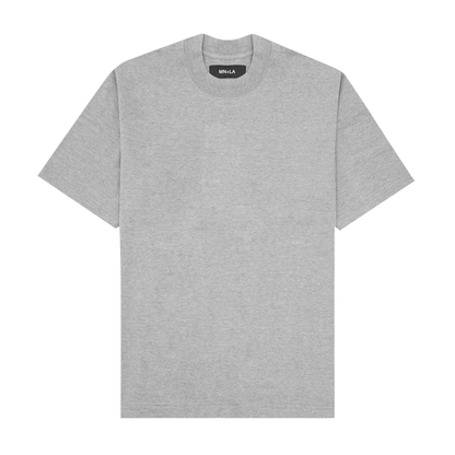 OVERSIZED TEE IN HEATHER GREY