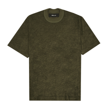 TOWEL TERRY OVERSIZED TEE V3 LITE IN OLIVE