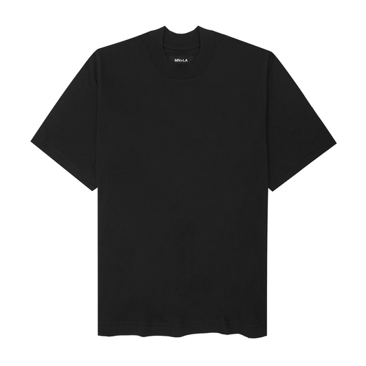 OVERSIZED TEE IN CAVIAR