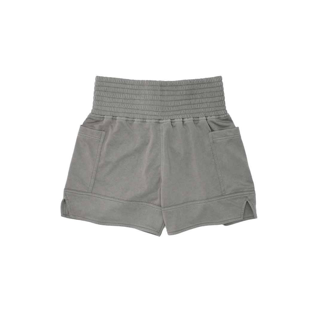 KNUCKLE HEAD MESH SHORTS IN STONE GREY