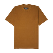 RUST PIQUE OVERSIZED TEE