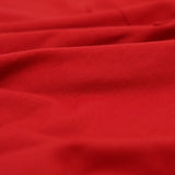 FRENCH TERRY FADED RED POCKET OVERSIZED TEE