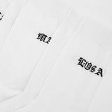 WHITE SOCKS (3 PACK)