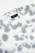 BACTERIA TIE DYE OVERSIZED TEE IN ASH GREY