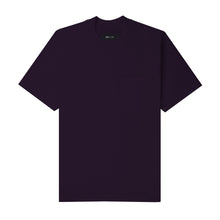 ULTRA HEAVY SHADOW PURPLE OVERSIZED POCKET TEE