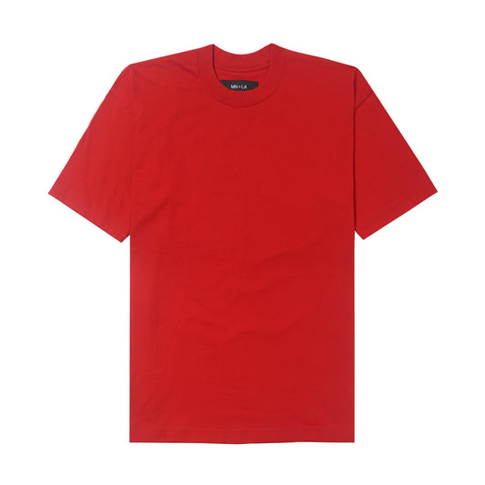 BOX TEE IN RARRI RED