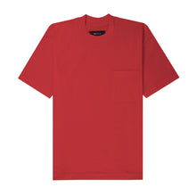 ULTRA HEAVY FADED RED POCKET BOX TEE