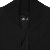 CROPPED STEALTH BOMBER JACKET