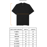 OVERSIZED TEE IN CAVIAR