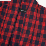 RED/NAVY S/S DRAPE