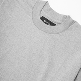 LONGSLEEVE TEE IN HEATHER GREY