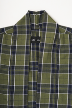 OLIVE/NAVY S/S DRAPE