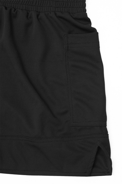 KNUCKLE HEAD MESH SHORTS IN STEALTH